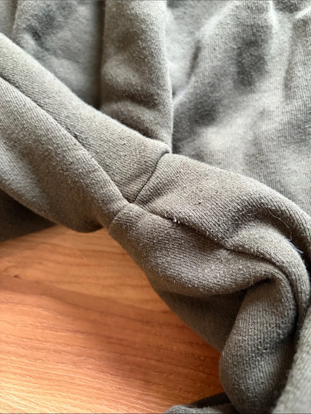 Alo Yoga Slick Zip Front Sweatpants Dark Olive Jogger
